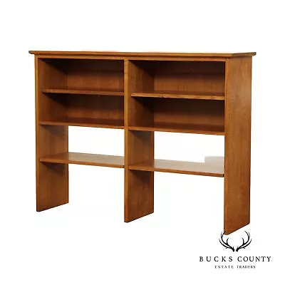 Stickley Mission Collection Oak Bookcase Hutch Top • $895