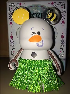 Olaf Summer Hula Skirt W Hat CHASER  3  Vinylmation Figurines Frozen Snowman • $34.99