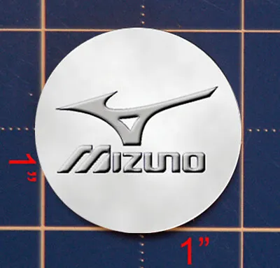 MIZUNO GOLF BALL MARKER -- 1  DOMED RESIN Steel Golf Ball Marker  • $4