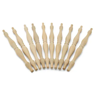 Wooden Spindles 11-1/2 Inch  For Crafts Home Décor Furniture | Woodpeckers • $170.99