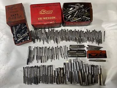 Vintage Lot Machinist Taps Greenfield Vermont Besly Various Brands Over 160 Taps • $9.50