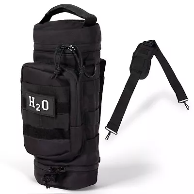 Orca Tactical Molle Water Bottle Pouch Military H2O Holder Hiking Gear Pack Bag • $22.50