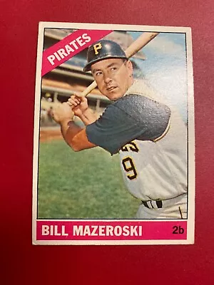 1966 Topps Baseball #210 Bill Mazeroski VG/EX • $6