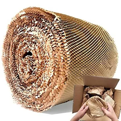 $30.95 • Buy Honeycomb Packing Paper 12  W X 60 Ft Honeycomb Cushioning Packing Roll 15  Wrap