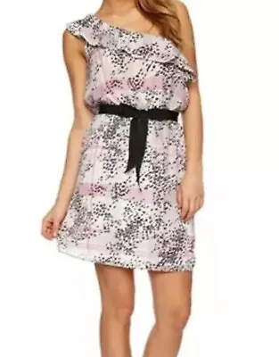 BNWT Miss Sixty Pink Animal Print Dress. Size L/ 10-12 • £29.99