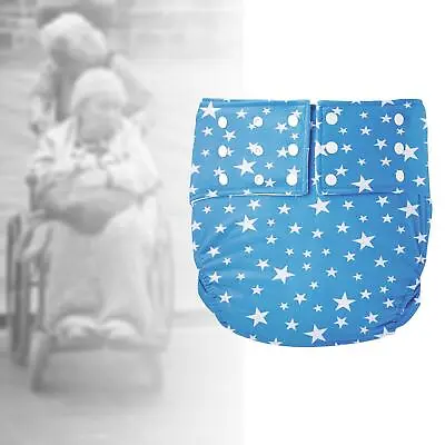 Adjustable Adult Pocket Nappy Cover For Incontinence Washable For Old • £10.80