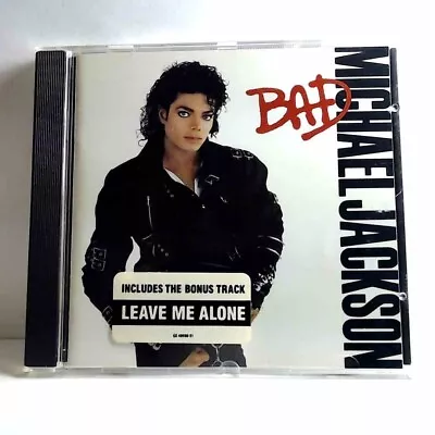 Michael Jackson – Bad (CD US 1987 Columbia) AT191 • $5