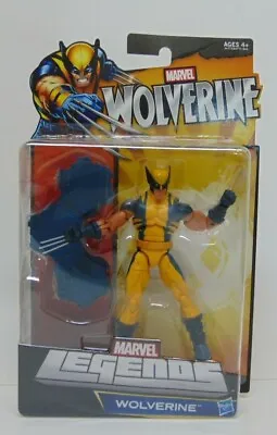 Marvel Legends Wolverine 6  Action Figure 2012 Hasbro Puck BAF Series MOC NOS! • $59.94