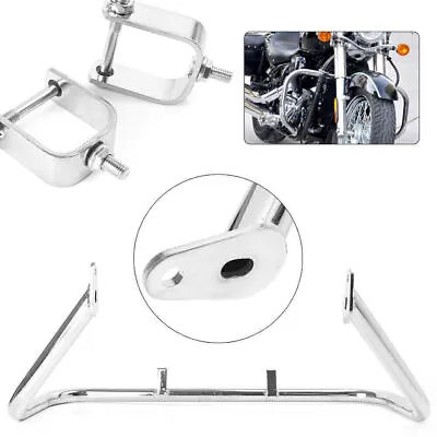 For KAWASAKI Vulcan VN900 Classic/LT 06-13 Chrome Highway Engine Guard Crash Bar • $139.03