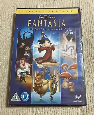Disney's Fantasia Special Edition DVD - New & Sealed. UK Free Postage • £4.99