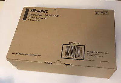 Muratec Genuine New TS2030US Toner Cartridge For MFX-1430 1450 1950 2030 2050 • $34.95