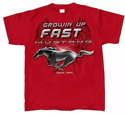 Kids Shirt - Growin' Up Fast Ford Mustang T-Shirt - YOUTH XL * Discounted!😎 • $24.03
