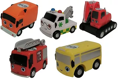 Little Tikes Set Of 5 Vehicles - Little Baby Bum Crane Excavator Truck Car With Music • £31.92