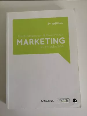 Marketing: An Introduction By Rosalind Masterson David Pickton (Mixed Media Pr… • £5