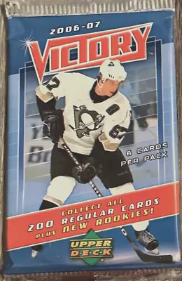 2006-07 Upper Deck Victory Hockey Pack Factory Sealed • $3.27