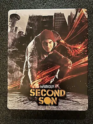 Infamous: Second Son Custom-Made G2 Steelbook Case PS4 (NO GAME) • $36.30