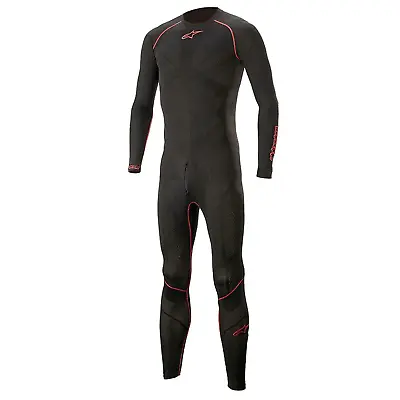 Alpinestars Ride Tech Lite Motorcycle Undersuit Black/Red • $130.70