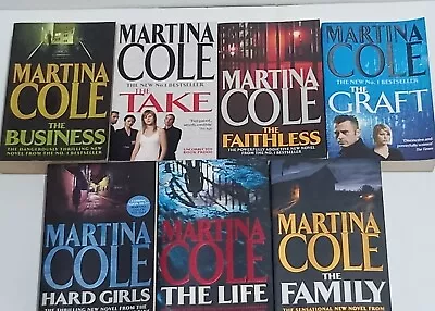 MARTINA COLE Crime Thriller Books You Choose FAMILY FAITHLESS HARD GIRLS + • $9