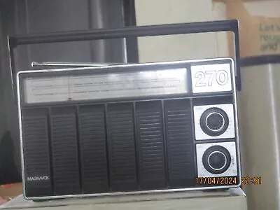 Magnavox Portable AM/FM Radio -- 1970s -- Excellent Working Condition • $18.99