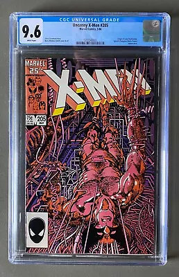 Uncanny X-Men #205 (Marvel Comics) Barry Windsor-Smith - CGC 9.6 • $45