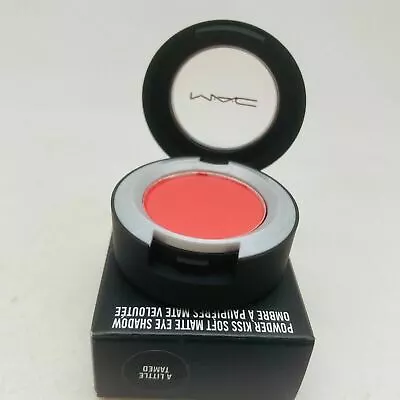 MAC Cosmetics Powder Kiss Soft Matte Eye Shadow #A Little Tamed - 0.05oz - NIB • $13.88