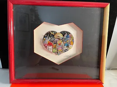 Charles Fazzino  The Heart Of Broadway  3D POP Art 36/350 Signed • $1299.99