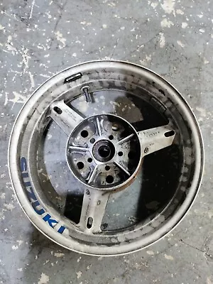 2001-2005 Suzuki Gsxr 600 Gsxr 750 Oem Rear Wheel W/ Rotor Straight!! • $90