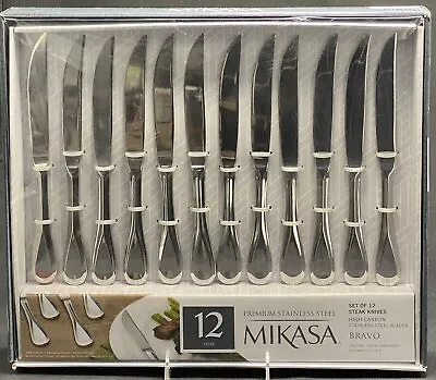 Mikasa Bravo High-Carbon Stainless Steel Steak Knife (Set Of Twelve) • $27.98