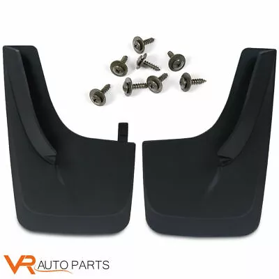 Fit For Universal Car Black Composite 2 Pcs New Mud Flaps Splash Guards  • $20.41