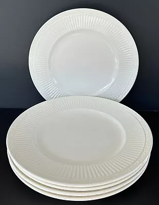 Mikasa Italian Countryside Dinner Plates 11 1/4” Ivory Stoneware DD900 Set Of 5 • $80