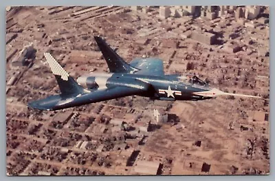 F7U Cutlass Navy Jet Fighter Tail-Less Warplane Military Plane Postcard • $4.99