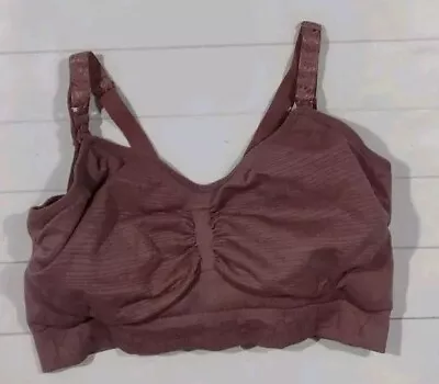 Kindred Bravely Sublime Hands-Free Pumping Nursing Bra Size Medium Busty Purple • $24.99