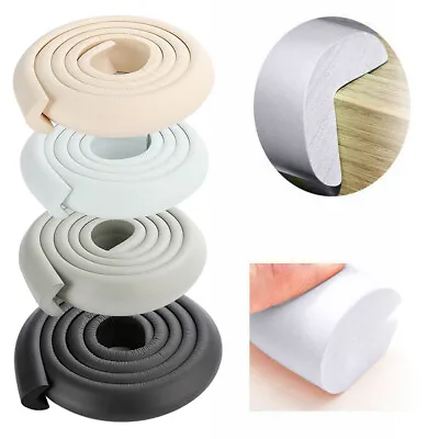 £3.39 • Buy Table Edge Corner Protector 2M For Kids Safety Foam Rubber Bumper Strip Safety