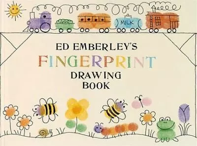 Ed Emberley's Fingerprint Drawing Book By Emberley Ed • $5.15