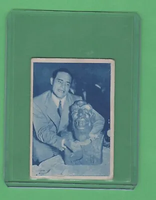 $699.99 • Buy Max Baer Boxing     1935   Barrenengoa Film Star Card.. Super  Rare