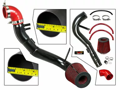 MATTE BLACK COLD AIR INTAKE KIT+DRY FILTER FOR 06-11 Honda Civic Si 2.0L L4 • $98.99