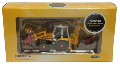 £69.99 • Buy Oxford Diecast JCB 3CX Eco Backhoe Loader '70th Anniversary' Model - 1/76 Scale