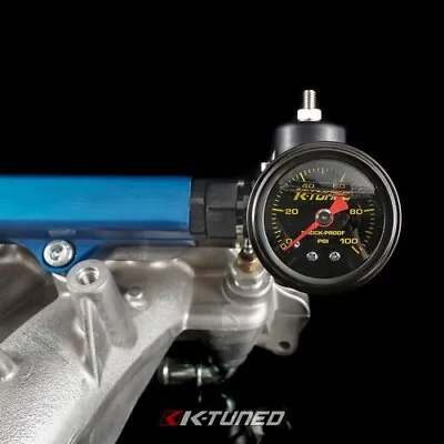 K-Tuned For FPR Mount Bracket And Fittings - K-Tuned Fuel Rail W/8AN FPR • $53.72