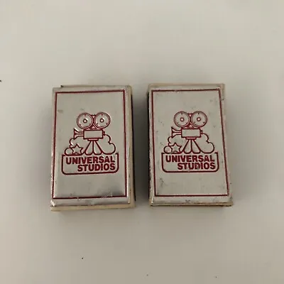 Universal Studios Vintage Box Of Matches Matchbook Match Box Book (Pair Of 2) • $12.95