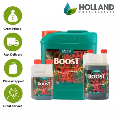 Canna Boost Accelerator - 250ml 1l 5l - Hydroponics Nutrient Supplement Growing • £30