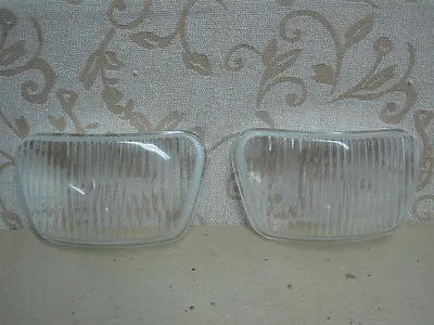 2 NOS AFTERMARKET FOG LIGHT GLASS MERCEDES BENZ W110 190 190D Heckflosse Fintail • $69.99