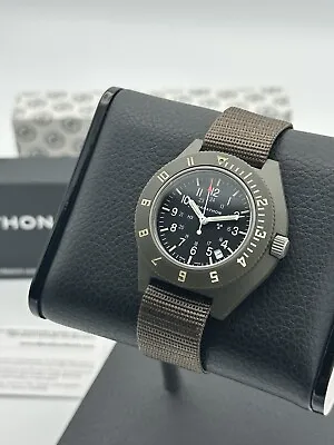 Marathon Sage Green Pilot’s Navigator With Date Swiss Quartz Movement 41mm 60m • $495