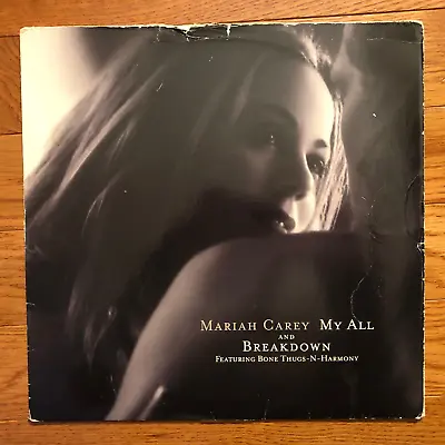 Mariah Carey - My All / Breakdown 12  LP  1998 Pressing Bones Thugs-N-Harmony • $14.99