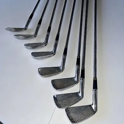 Set Of 8 Walter Hagen-haig Ultra Golf Irons #2-9  Reg Flex-rh • $58