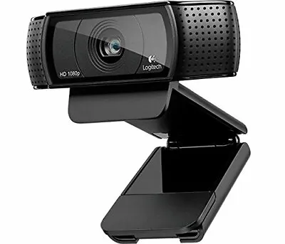 Logitech C920 Hd Pro Usb 1080p Webcam Camera Black New • £124.79