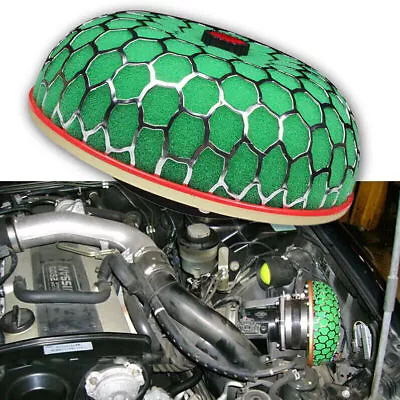 4  JDM Air Intake Filter High Flow Washable Mushroom Style Universal Fit Car • $30.09