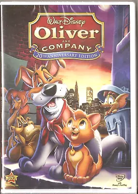 Walt Disney Oliver And Company DVD Movie 20th Anniversary Special Edition - NEW • $7.95