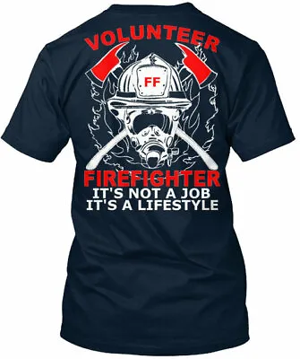 Volunteer Firefighter Premium Tee T-Shirt • $22.87