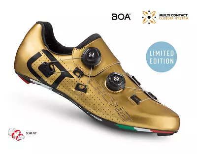 NEW Crono CR1 Road Cycling Shoes - Gold - Many Sizes (Reg. $500) Sidi Gaerne • $249.99