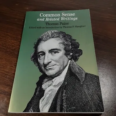 Common Sense: And Related Writings By Thomas Paine - GOOD F50 010 • $13.39